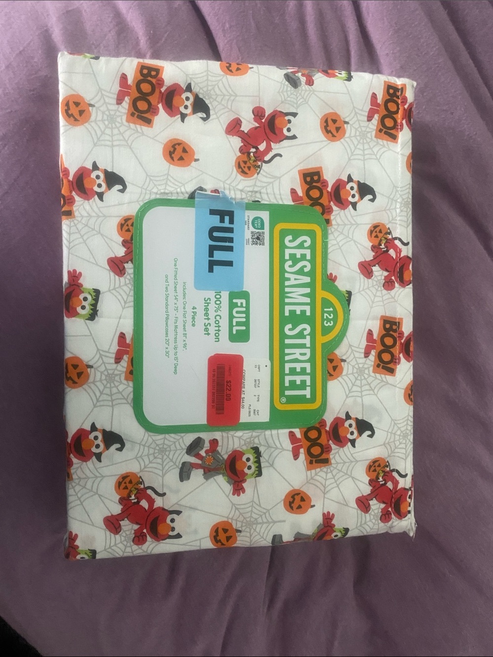 Full Size Halloween Sheet Set